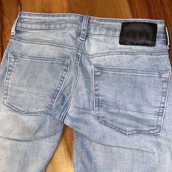 NWOT- PACSUN SKINNY JEANS SIZE 26x28 - Picture 6 of 8